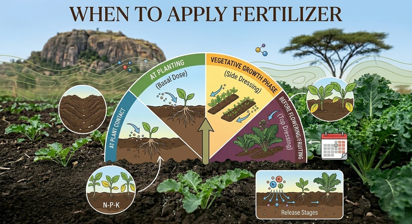 When to apply fertilizer